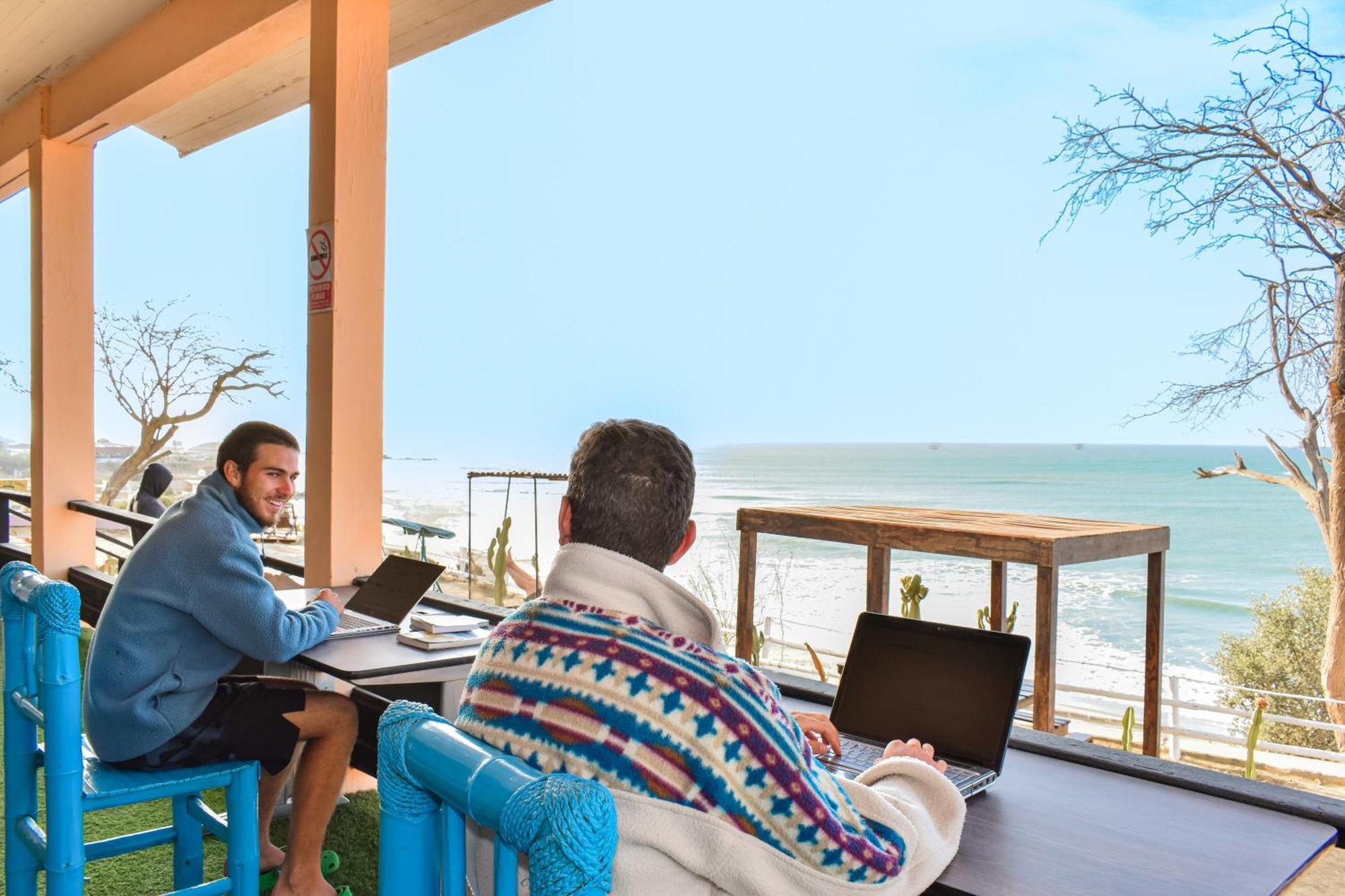 La Casona De Lobitos - Cowork Pansiyon Dış mekan fotoğraf